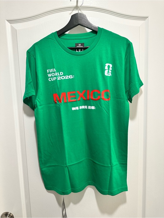 FIFA World Cup Other - FIFA World Cup 2026 Authentic Mexico Green T-Shirt, Size Medium